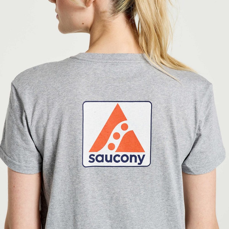 Saucony Boston Rested T-Shirt Boston 2023 | 413650-XFD