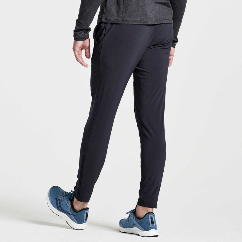 Saucony Boston Woven Pant Black | 837164-XMN