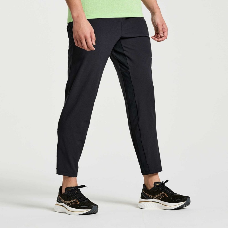 Saucony Boston Woven Pant Black | 931468-BNJ