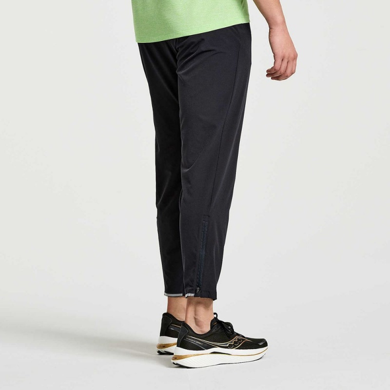 Saucony Boston Woven Pant Black | 931468-BNJ