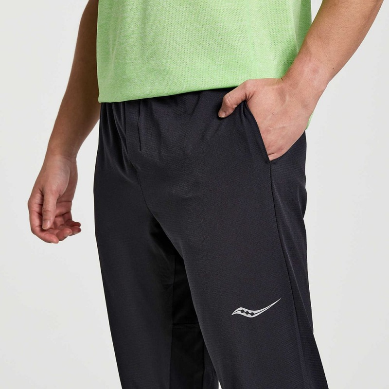 Saucony Boston Woven Pant Black | 931468-BNJ