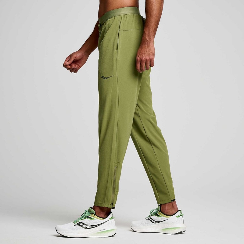 Saucony Boston Woven Pant Glade | 610342-HFS