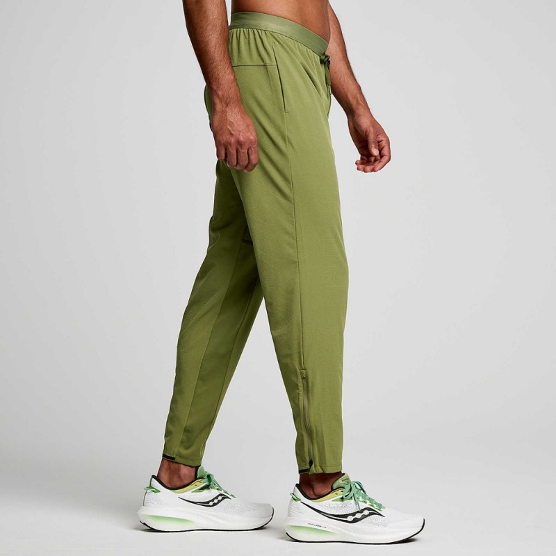 Saucony Boston Woven Pant Glade | 610342-HFS