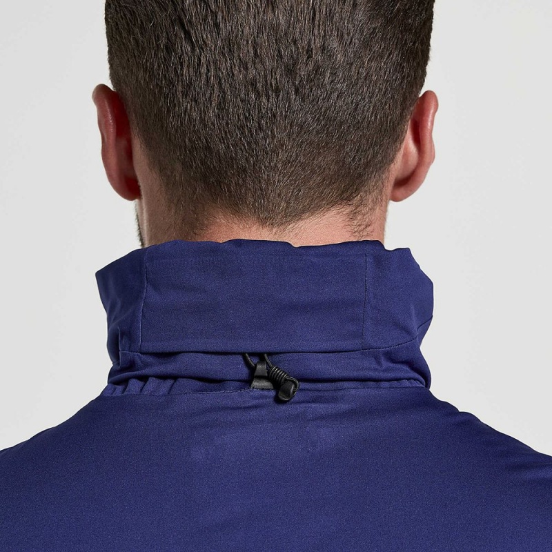 Saucony Boulder Drizzle Jacket Sodalite | 135076-DJB