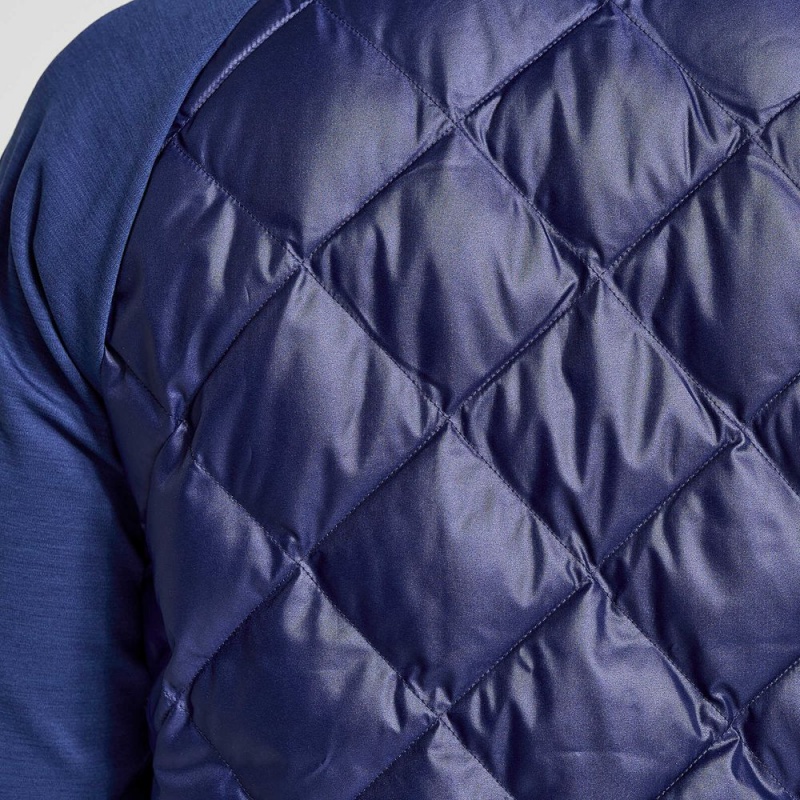 Saucony Boulder Oysterpuff Jacket Sodalite | 192784-CQY