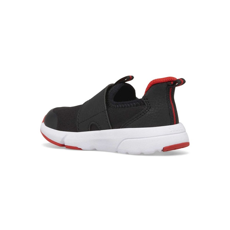 Saucony Breeze Slip On Jr. Sneaker Black/Red | 345016-UYO