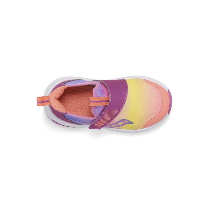 Saucony Breeze Slip On Jr. Sneaker Pink/Coral | 358270-KOY