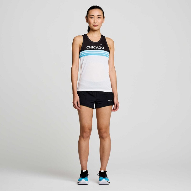 Saucony Chicago Stopwatch Singlet Chicago 2023 | 498673-AXH