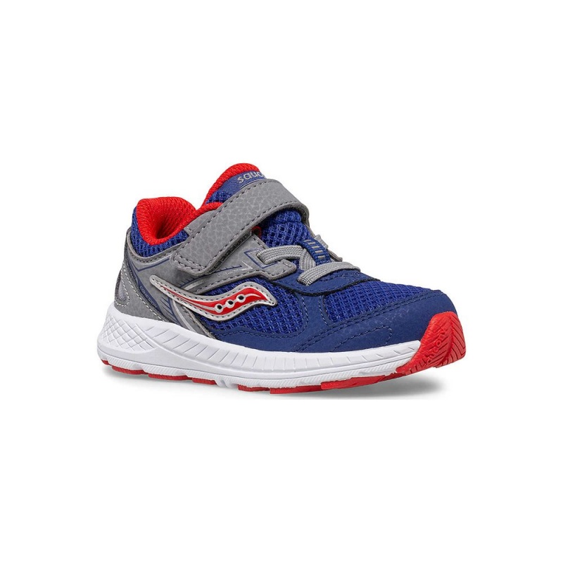 Saucony Cohesion 14 A/C Jr. Sneaker Navy/Red | 249603-OYK