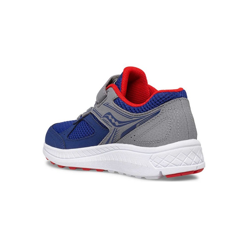 Saucony Cohesion 14 A/C Sneaker Navy/Red | 490615-BTJ