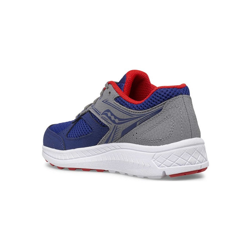 Saucony Cohesion 14 Lace Sneaker Navy/Red | 821459-RUB