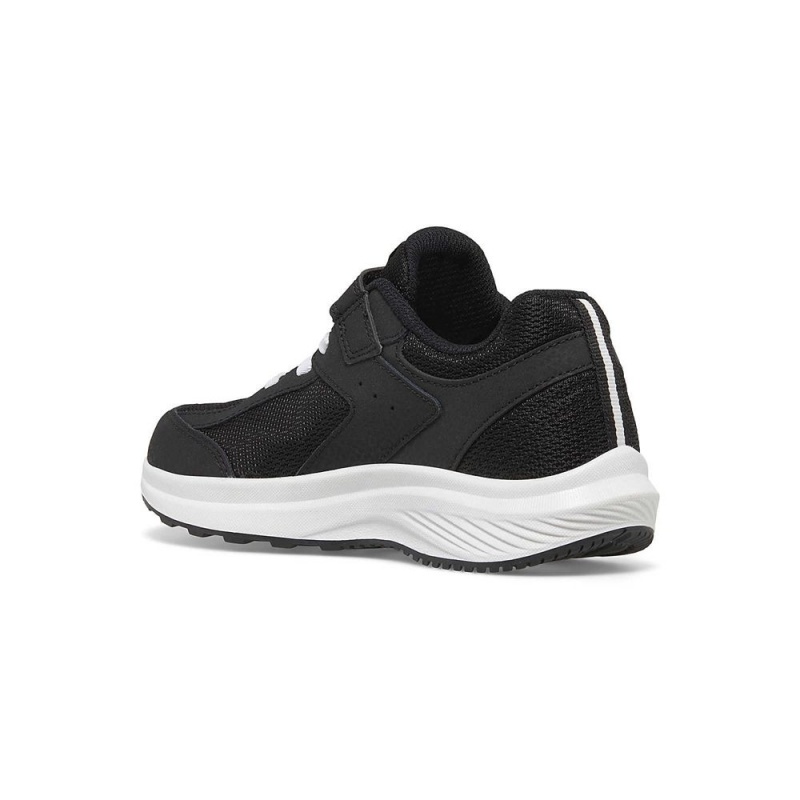 Saucony Cohesion Kdz A/C Sneaker Black/White | 928367-RIW