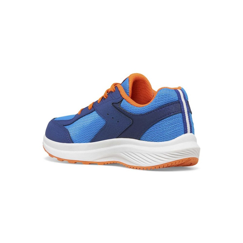 Saucony Cohesion Kdz Sneaker Blue/Orange | 018769-DVB