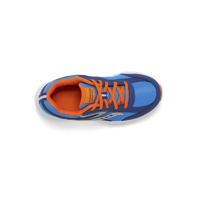 Saucony Cohesion Kdz Sneaker Blue/Orange | 018769-DVB