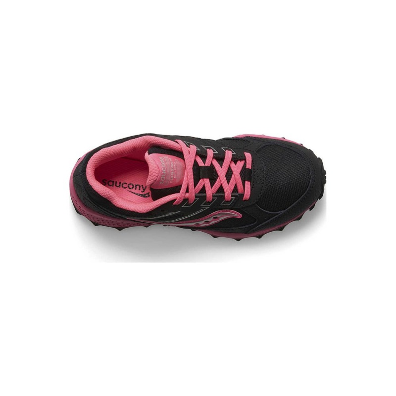 Saucony Cohesion Tr14 Lace Sneaker Black/Pink | 526109-JSH