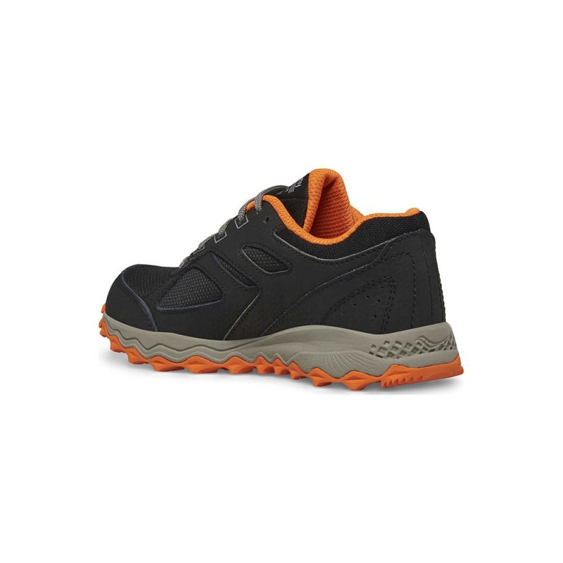 Saucony Cohesion Tr14 Lace Sneaker Black/Orange | 593416-BJP