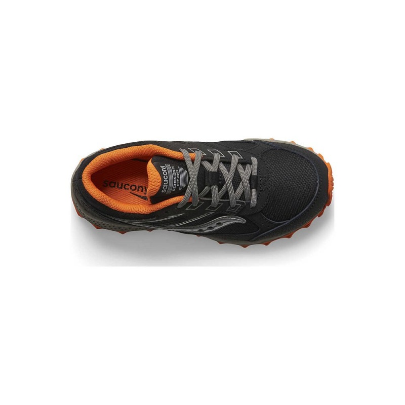 Saucony Cohesion Tr14 Lace Sneaker Black/Orange | 593416-BJP