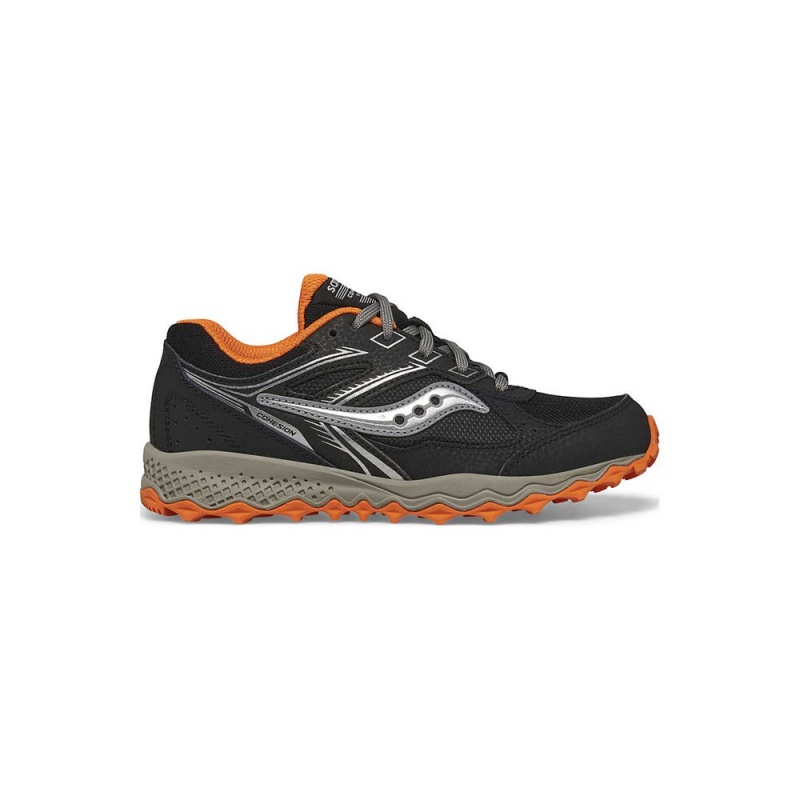 Saucony Cohesion Tr14 Lace Sneaker Black/Orange | 593416-BJP