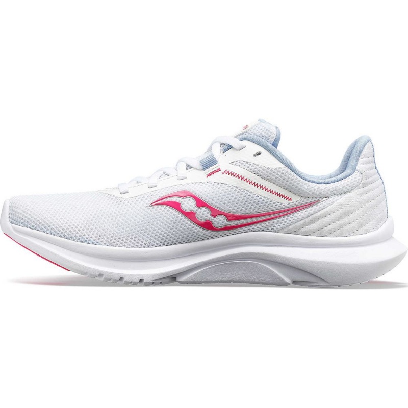 Saucony Convergence White/Pink | 683429-XSJ