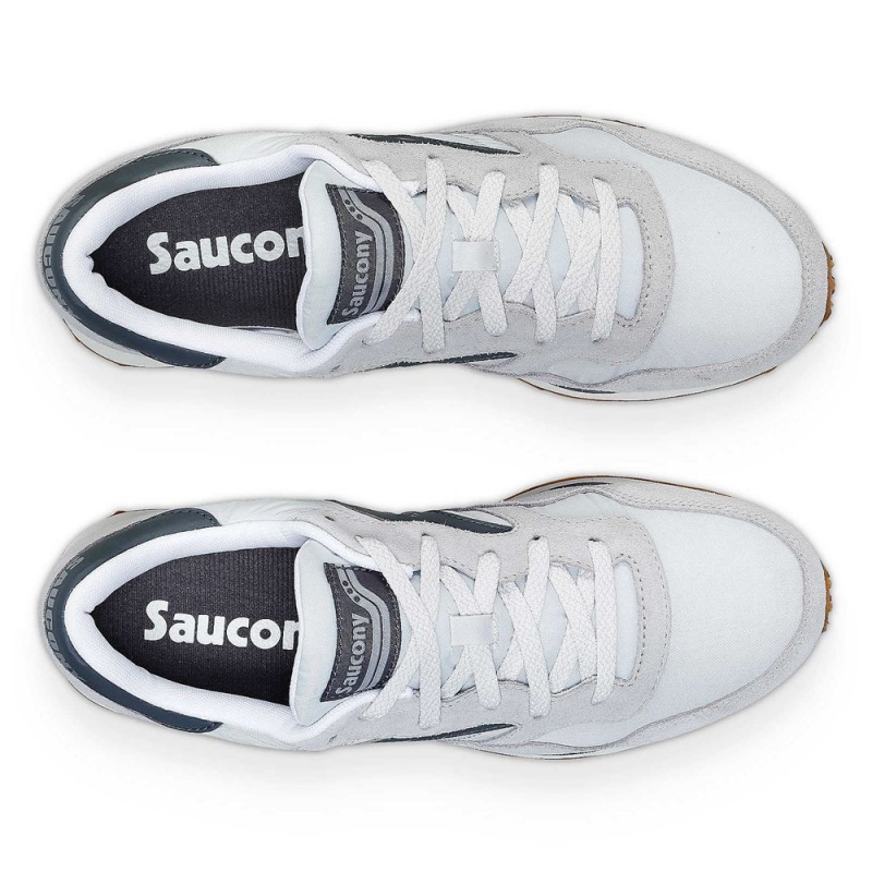 Saucony Dxn Trainer Grey/Dark Grey | 761852-WHZ