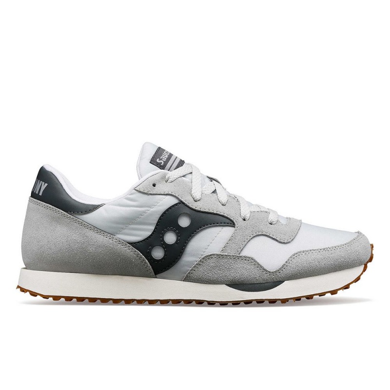 Saucony Dxn Trainer Grey/Dark Grey | 761852-WHZ