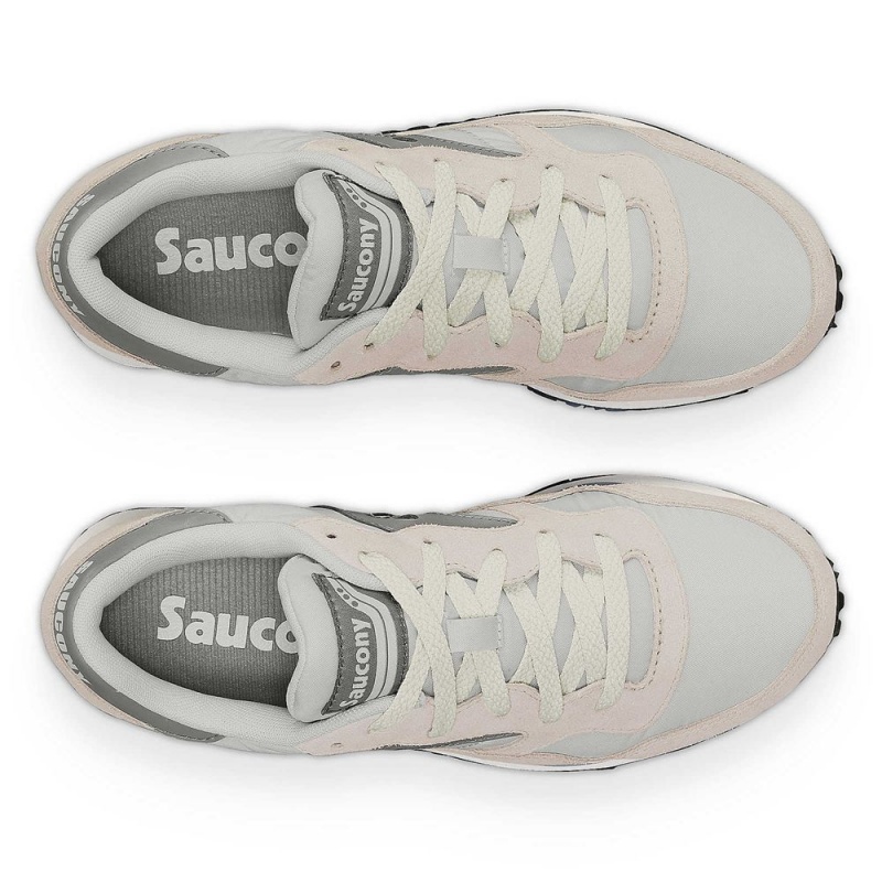 Saucony Dxn Trainer Light Grey/Pink | 514283-VUK