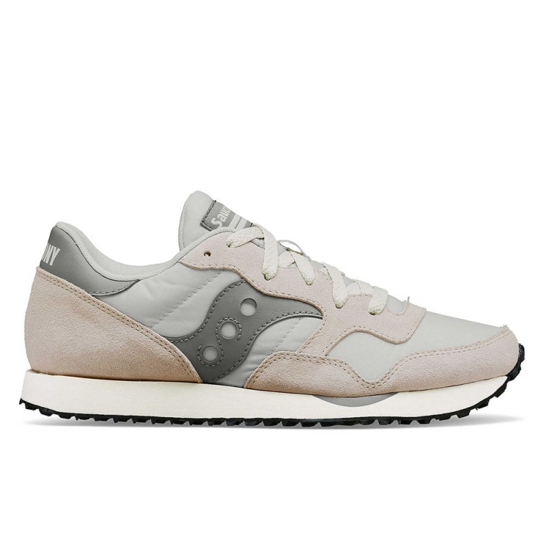 Saucony Dxn Trainer Light Grey/Pink | 514283-VUK