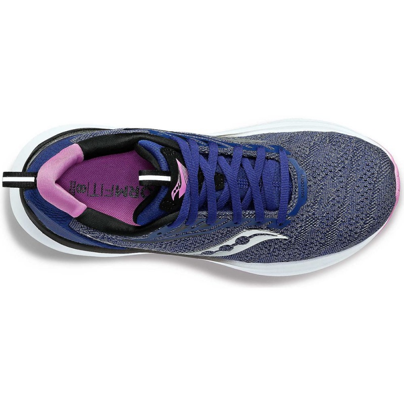 Saucony Echelon 9 Wide Indigo/Grape | 306542-GLK