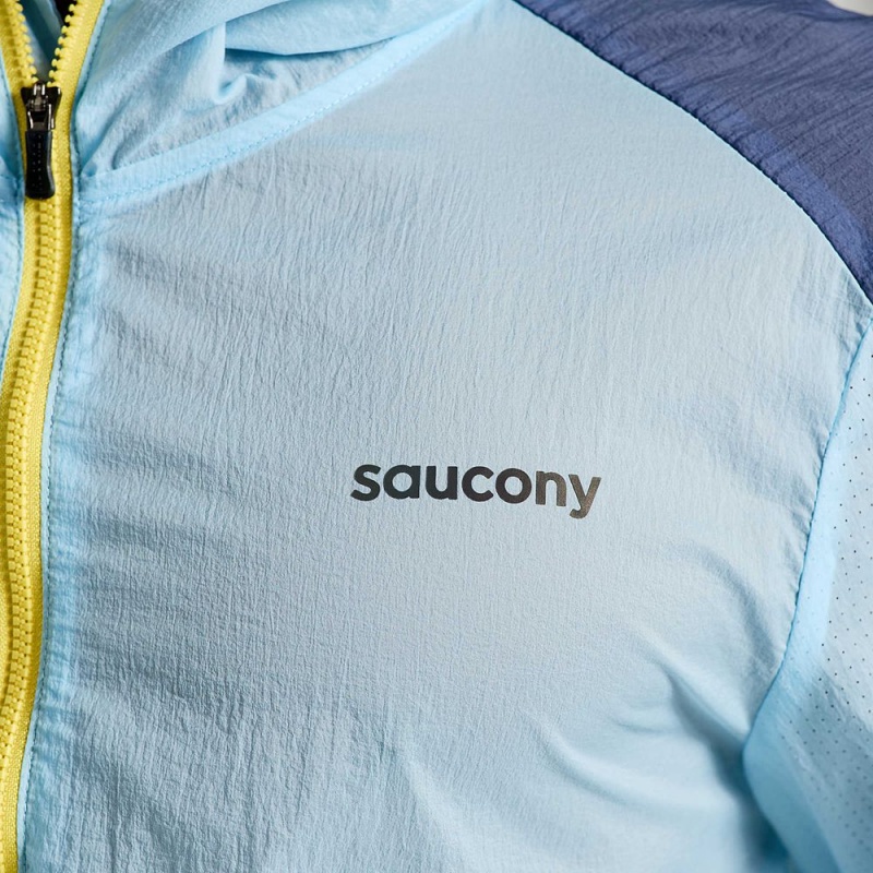 Saucony Elevate Packaway Jacket Vapor | 978534-LAU