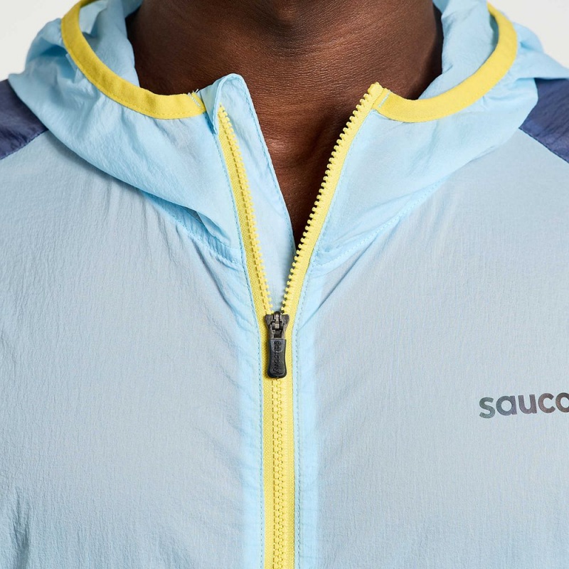 Saucony Elevate Packaway Jacket Vapor | 978534-LAU