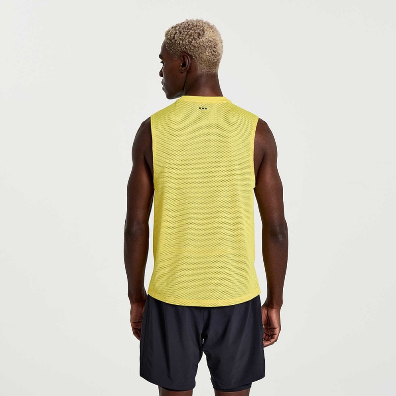 Saucony Elevate Sleeveless Sulphur | 397286-UJY