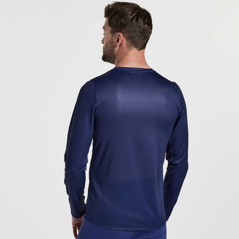 Saucony Elite Long Sleeve Sodalite | 350681-TUI