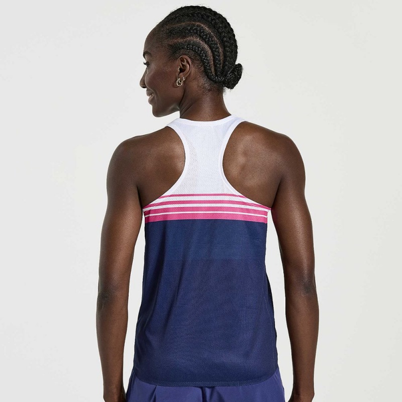 Saucony Elite Singlet Sodalite | 321650-TKN