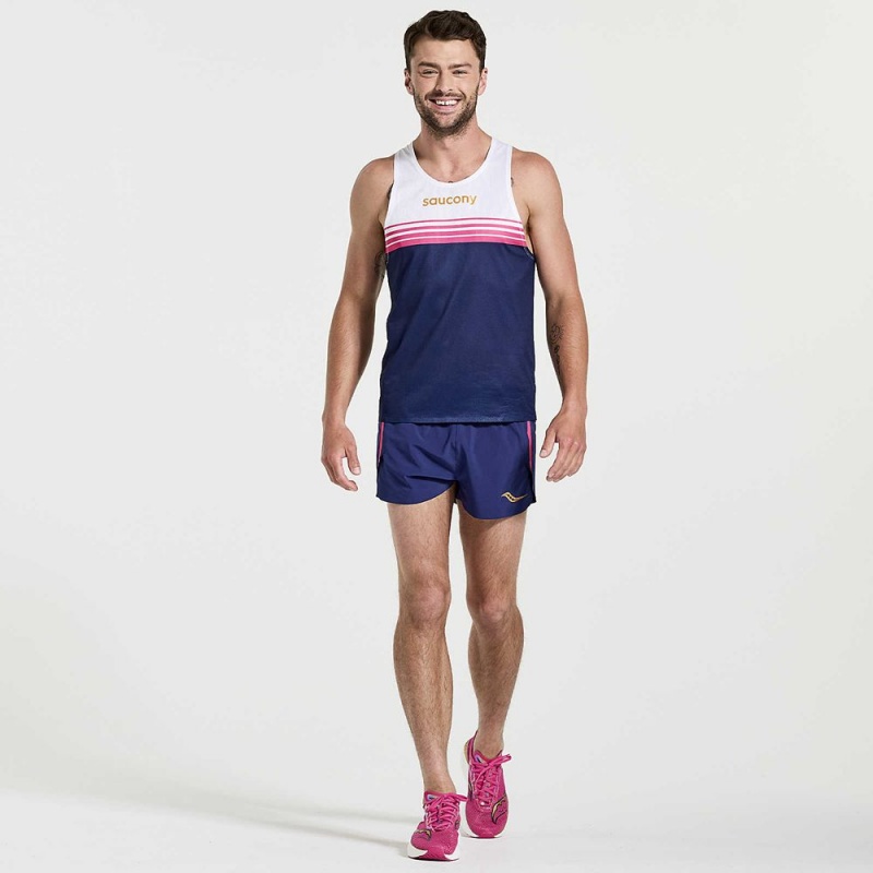 Saucony Elite Singlet Sodalite | 746321-PNS