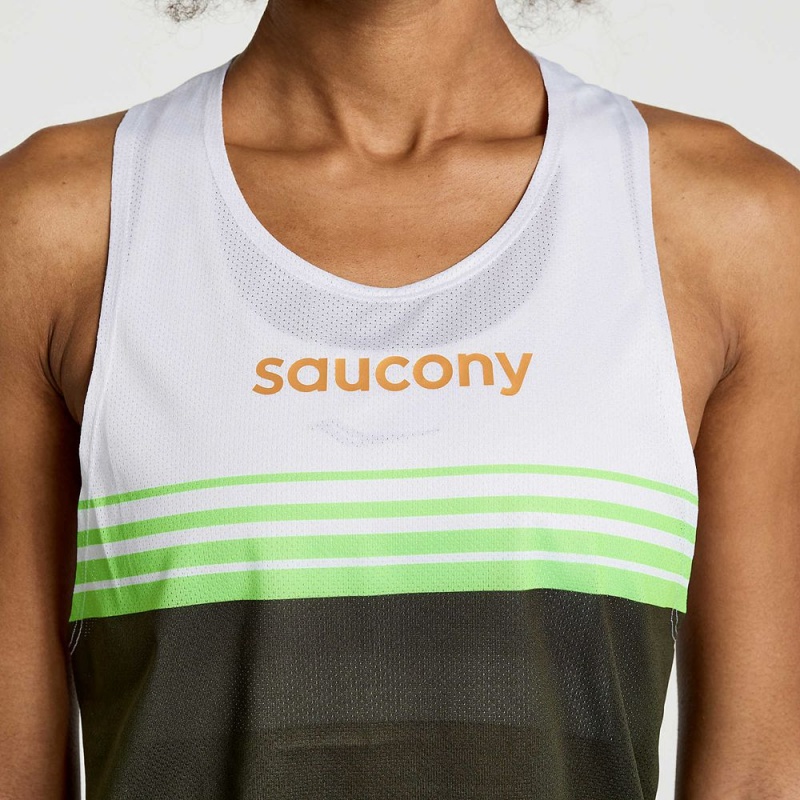 Saucony Elite Singlet Umbra | 504397-BRH