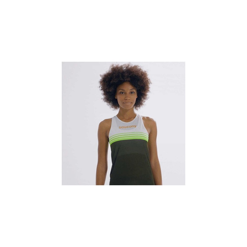 Saucony Elite Singlet Umbra | 504397-BRH