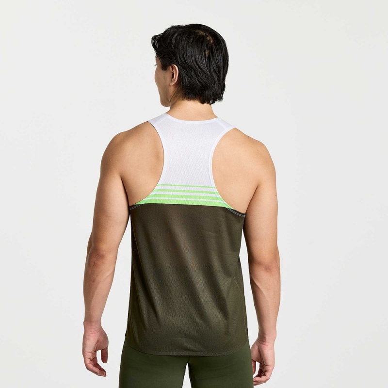 Saucony Elite Singlet Umbra | 561943-GSY