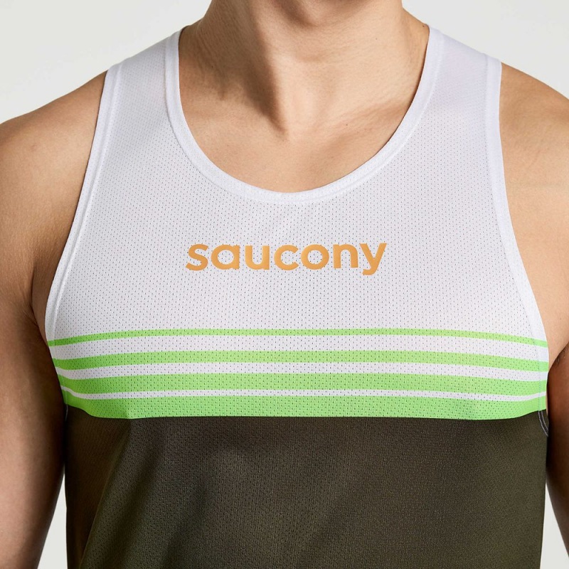 Saucony Elite Singlet Umbra | 561943-GSY