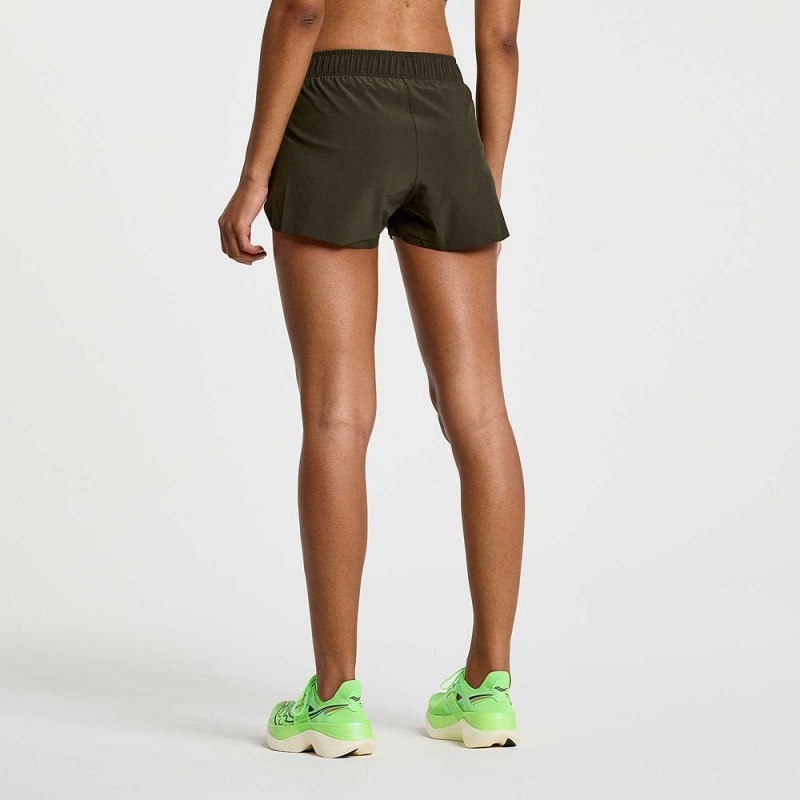 Saucony Elite Split Short Umbra | 081739-XTJ