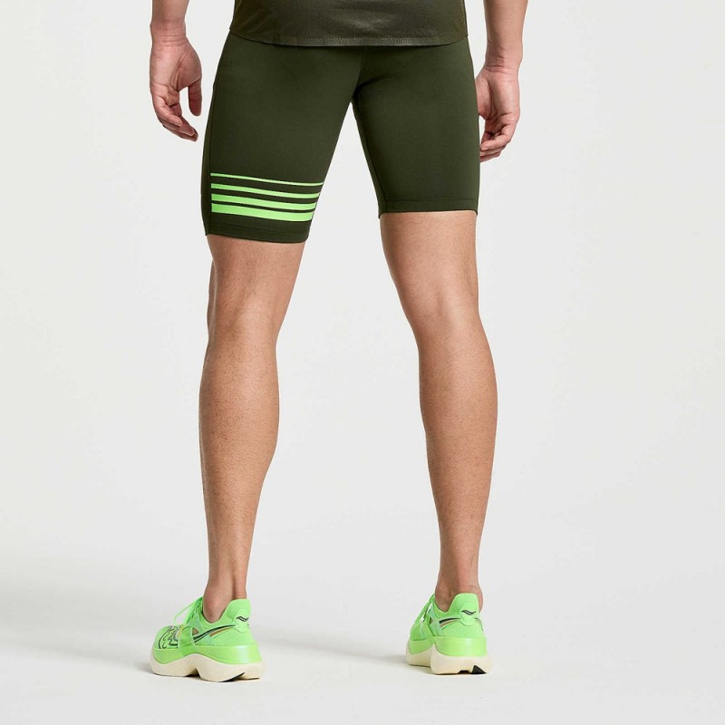 Saucony Elite Tight Short Umbra | 042593-GFA