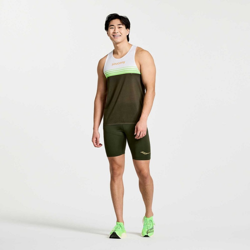 Saucony Elite Tight Short Umbra | 042593-GFA