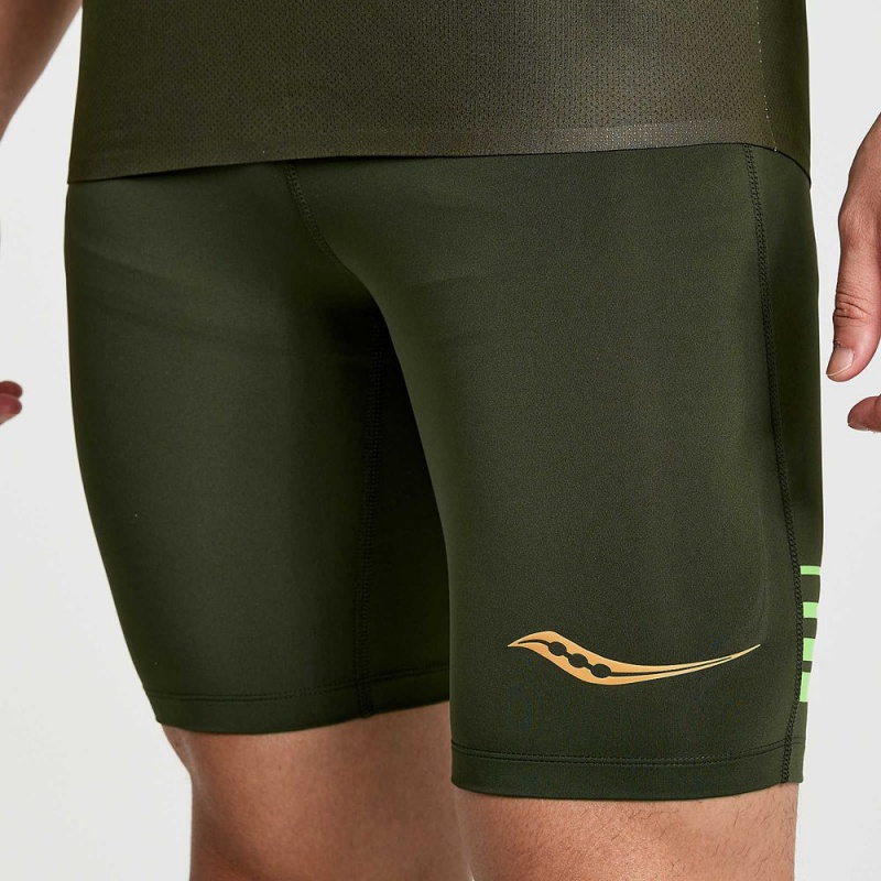 Saucony Elite Tight Short Umbra | 042593-GFA