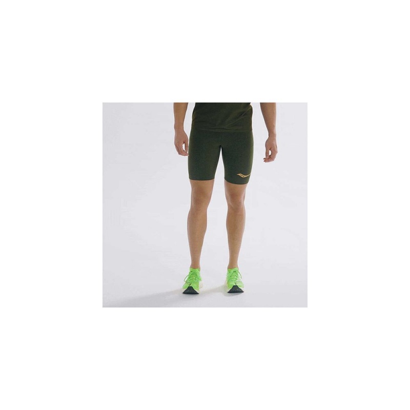 Saucony Elite Tight Short Umbra | 042593-GFA