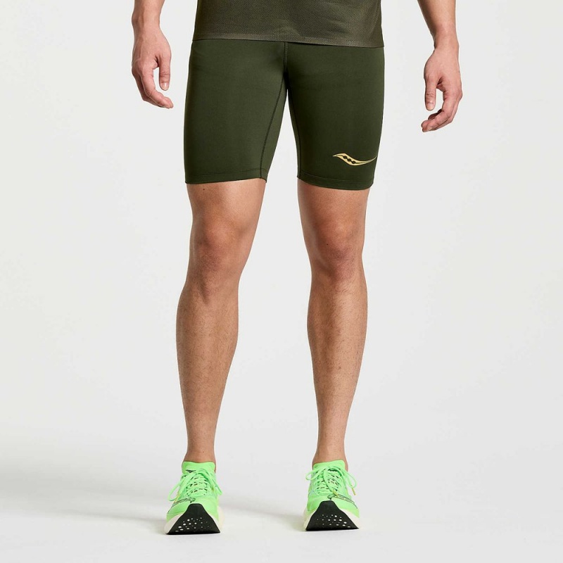 Saucony Elite Tight Short Umbra | 042593-GFA