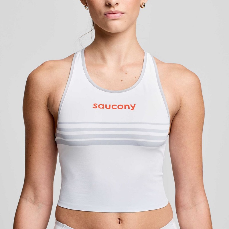 Saucony Endorphin Crop Top Cloud | 684523-CSV