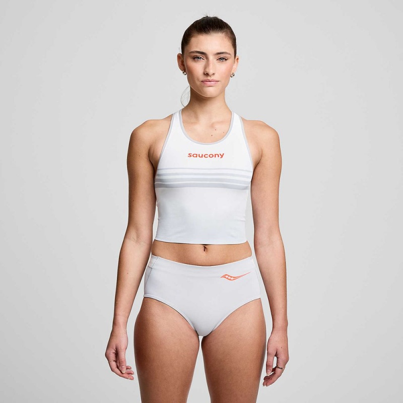 Saucony Endorphin Crop Top Cloud | 684523-CSV