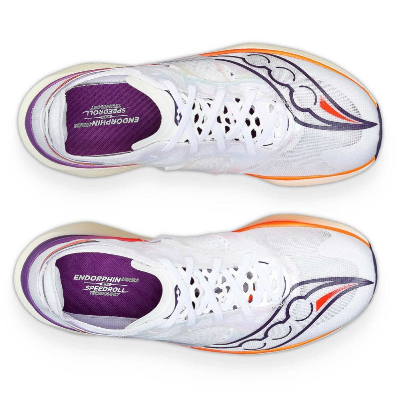 Saucony Endorphin Elite White/ViZiRed | 693824-SDR