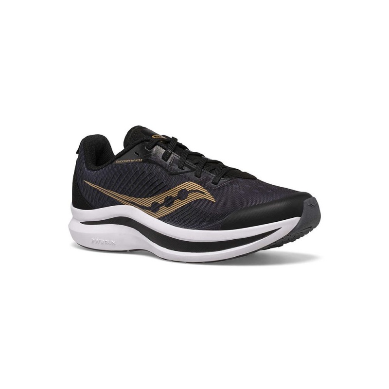 Saucony Endorphin Kdz Sneaker Black/Gold | 145329-TND