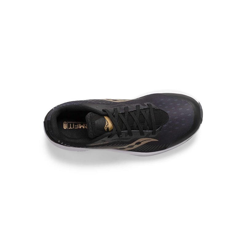 Saucony Endorphin Kdz Sneaker Black/Gold | 145329-TND