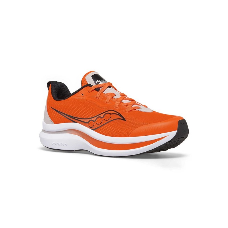 Saucony Endorphin Kdz Sneaker Orange/Grey | 073198-ROH